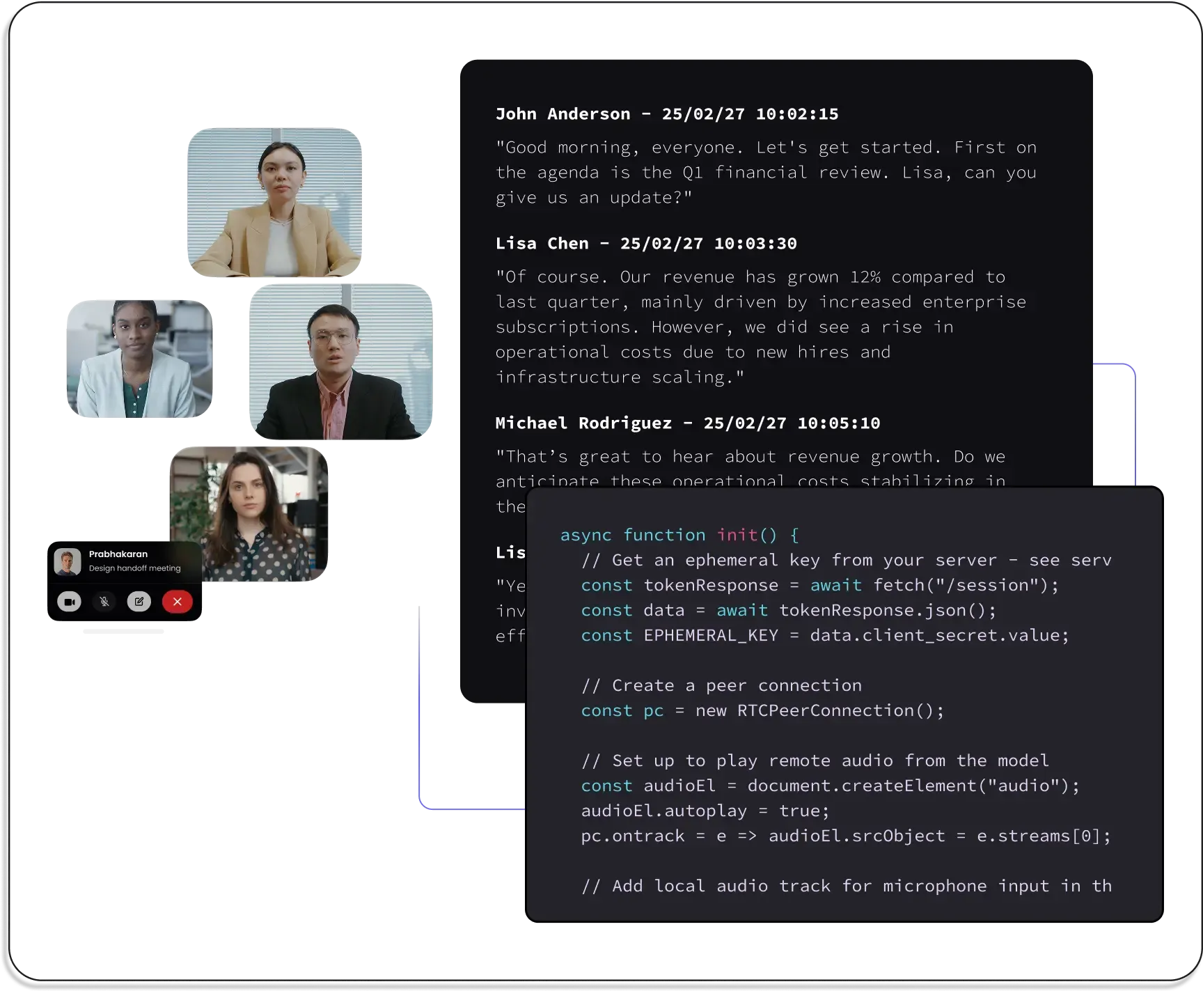 Experience our conversational AI that adapts to your business needs Virtual Assistant AI interface responding to user queries with contextual understanding